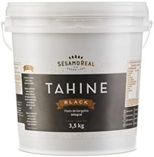 Tahine Black Sesamo Real 3,5kg - Pasta de Gergelim Preto