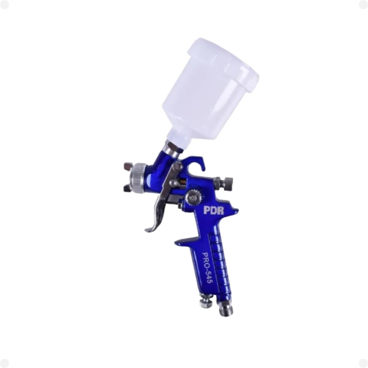 Pistola De Pintura Gravidade Hvlp Mini Bico 1.0mm 125ml Pro-545/1.0 Pdr Pro