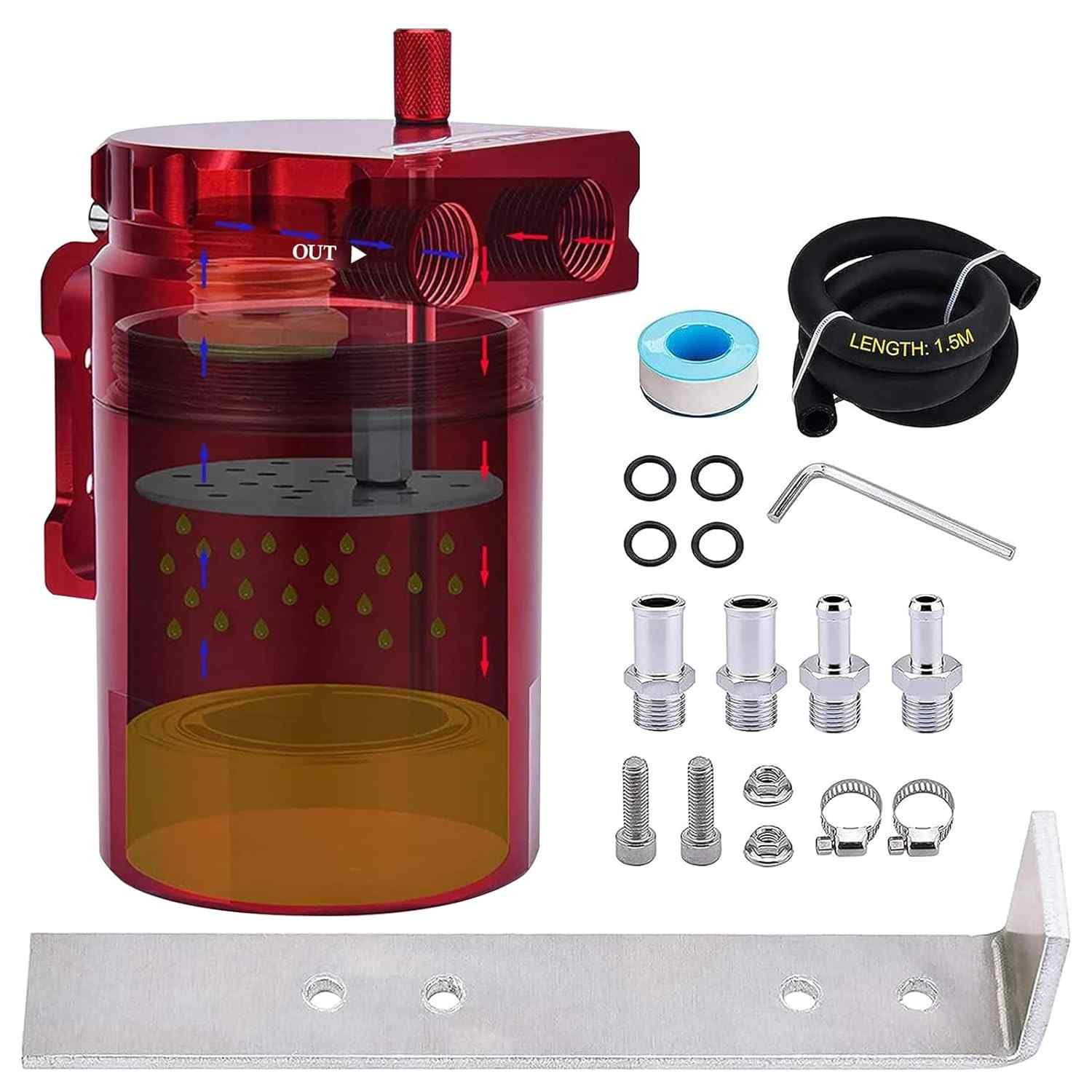 Kit Filtro de Óleo Speedwow com Mangueira - Proteção e Performance para seu Motor