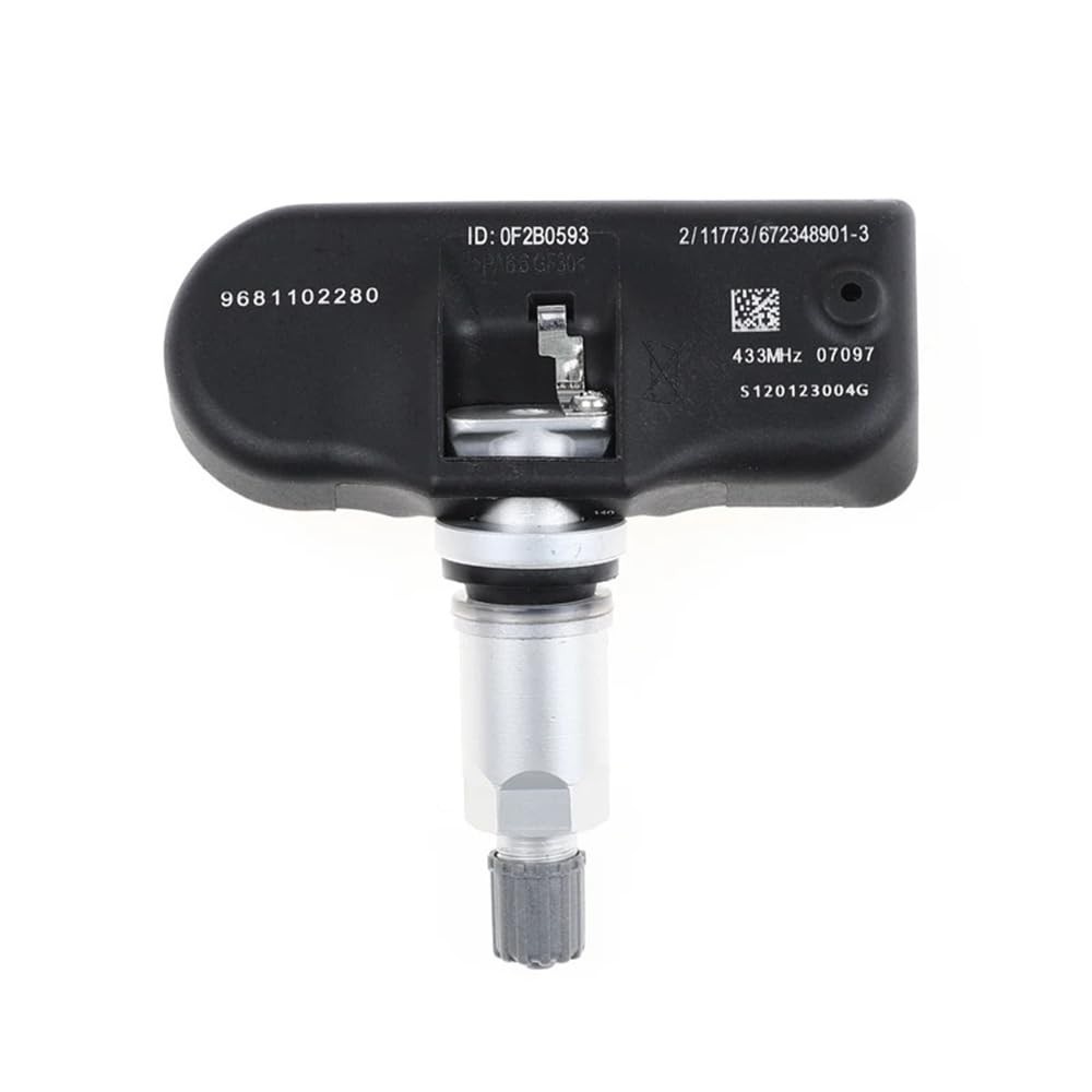 Sensor de Pressão de Pneu TPMS 9681102280 para Citroen C4/C5/C6/C8 e Peugeot 1007/207/307/407/508