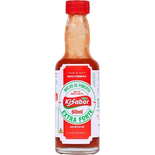 KiSabor, Molho de Pimenta Extra forte, 60 Gramas
