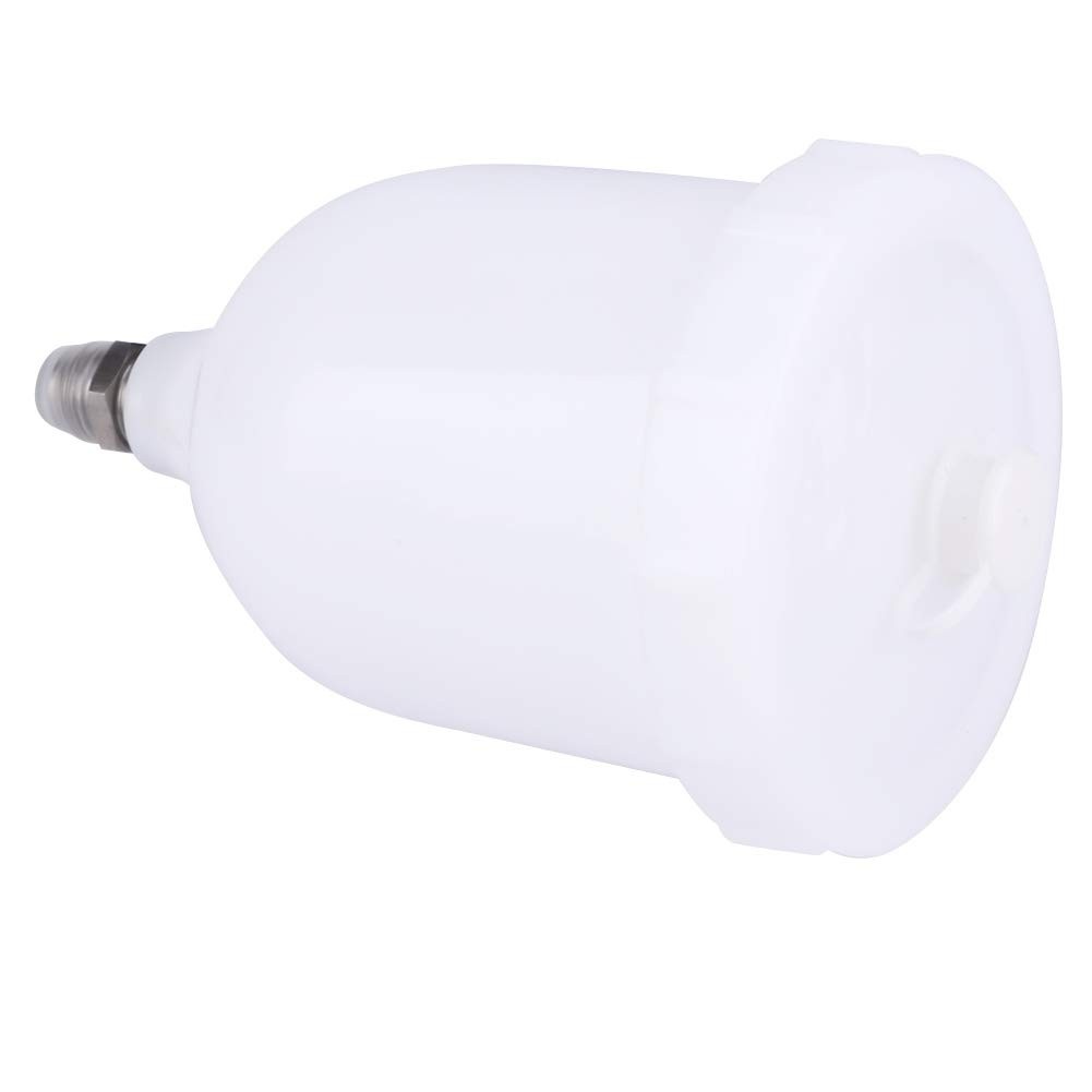 Pote de Spray de Plástico 600ml para Pistola de Pintura - Alta Dureza e Grande Capacidade