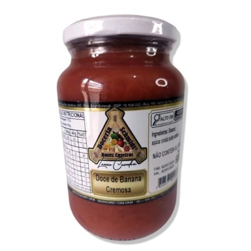 Doceria Schmitd, Doce Artesanal de Banana cremoso Schmidt Pote com 600g