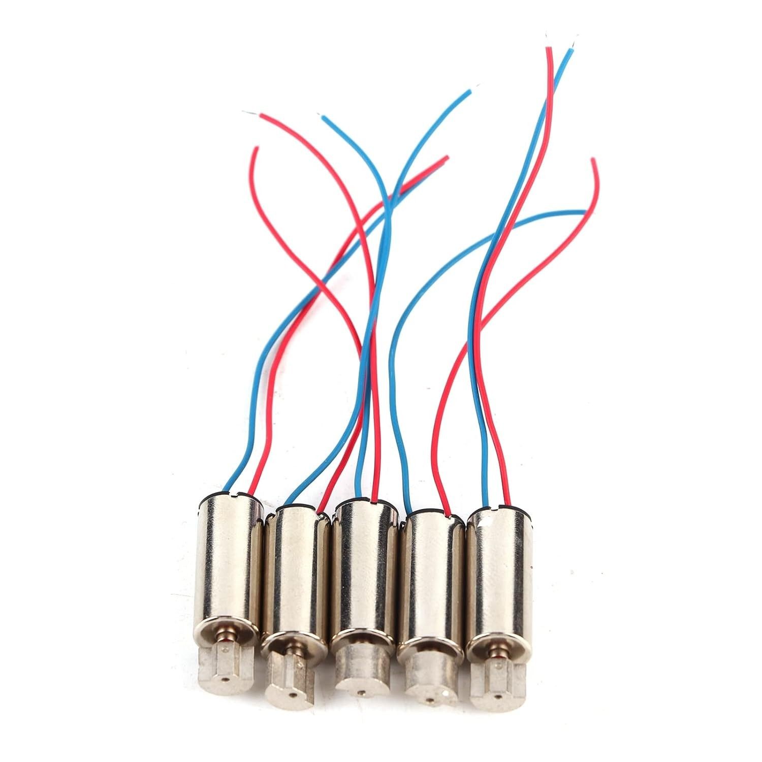 Micro Motor de Vibração 5pcs 7500rpm - Potente, Compacto e Versátil para Wearables e Dispositivos Eletrônicos