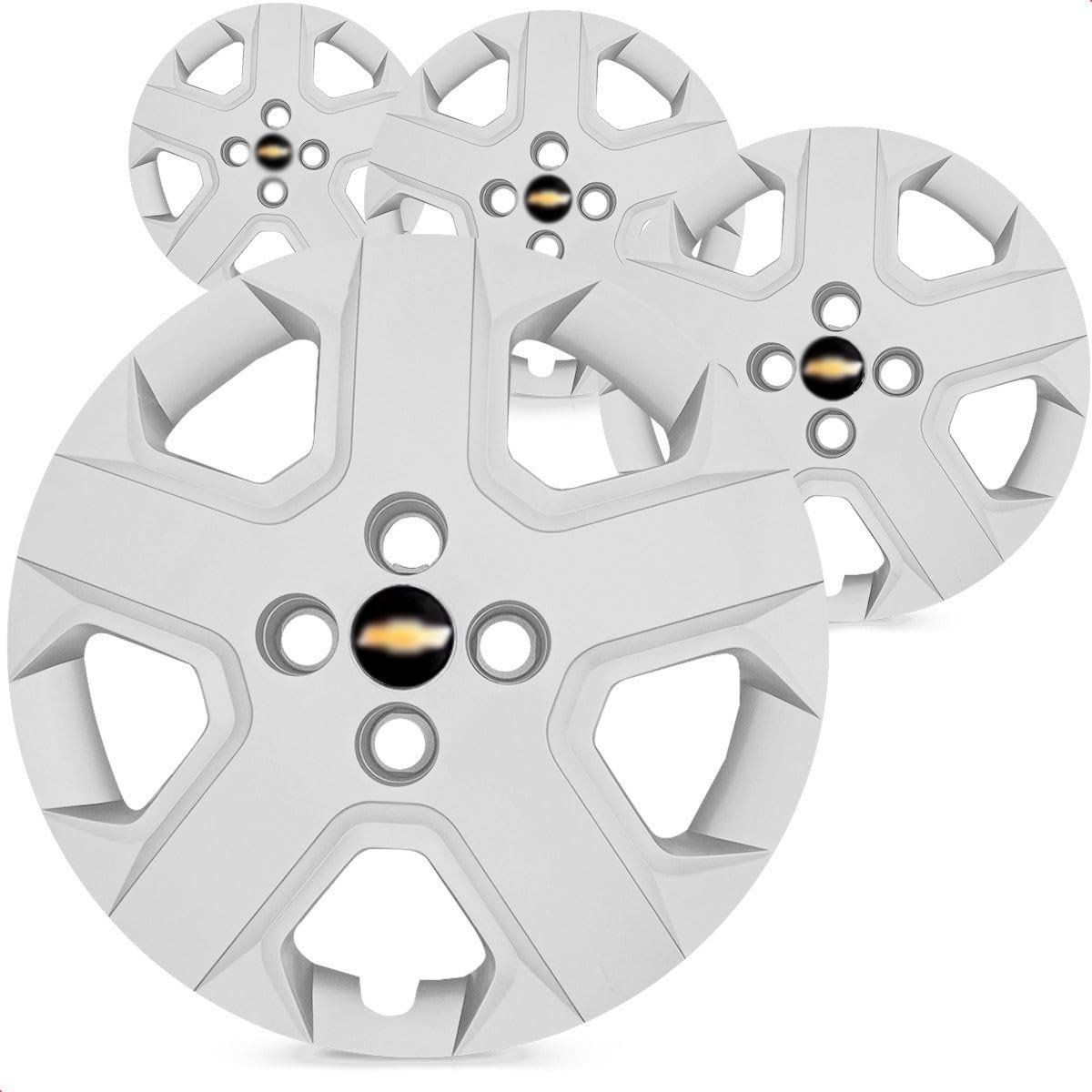 Jogo de Calotas Aro 15 para Cobalt e Spin 4x100 com Emblema Preto - Estilo e Proteção