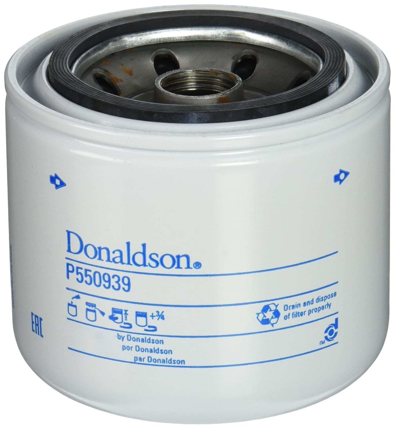 Filtro de Óleo Donaldson P550939: Fluxo Completo e Rotação para Máxima Proteção