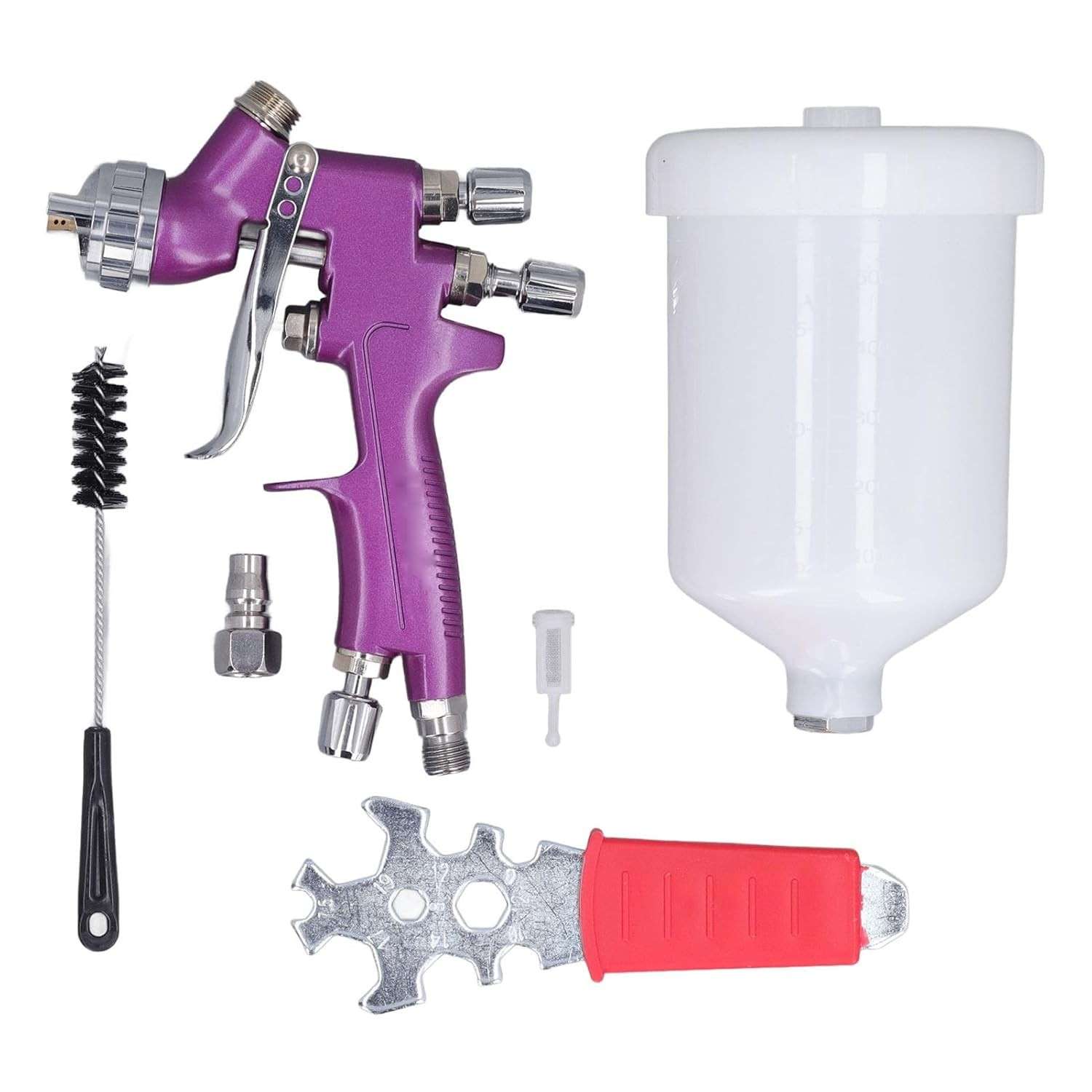 Pistola de Pulverização HVLP Profissional 1,3mm - Acabamento Perfeito com Atomização Uniforme