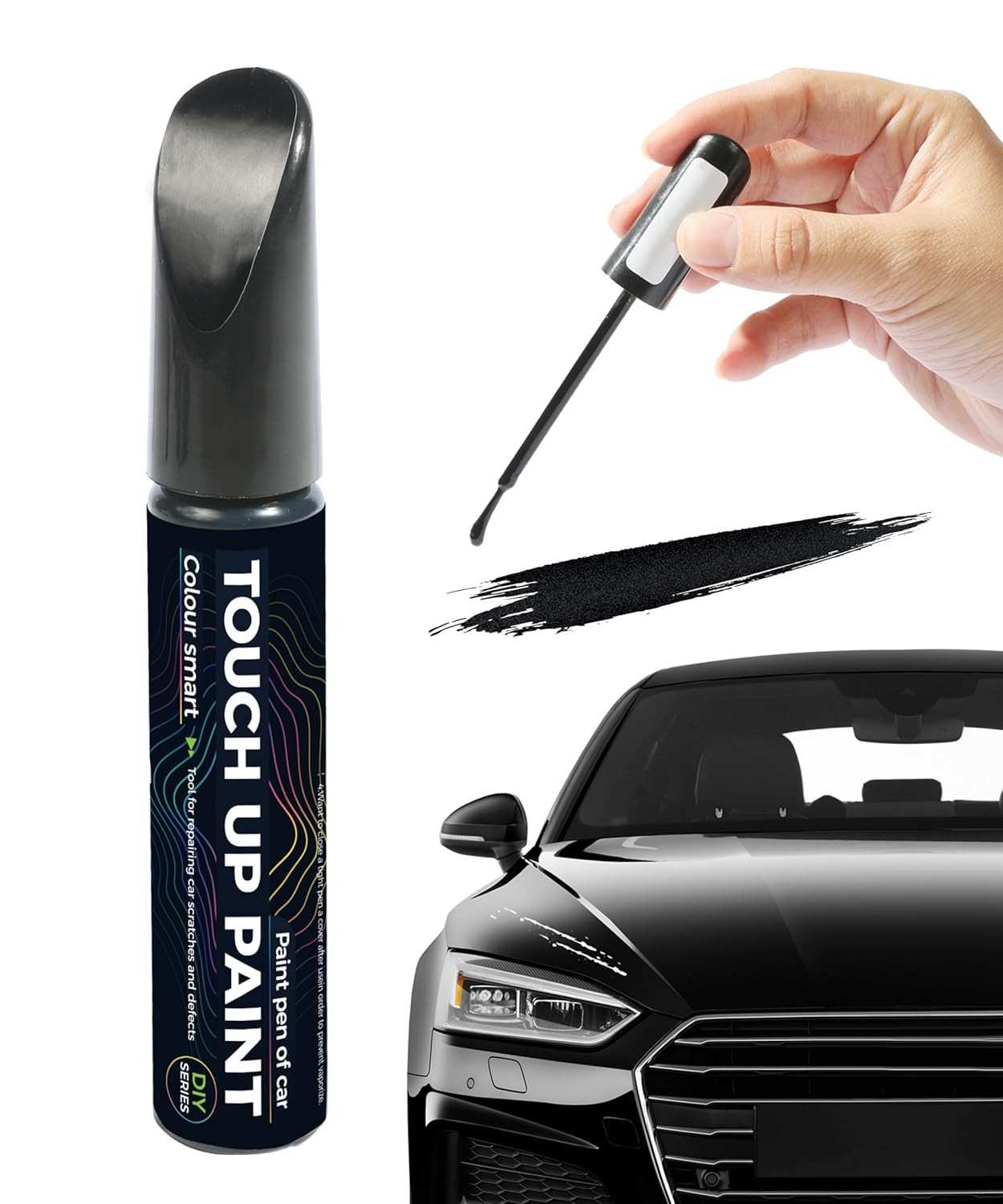 Caneta de Retoque de Tinta para Carro - Reparo de Arranhões com Alta Durabilidade
