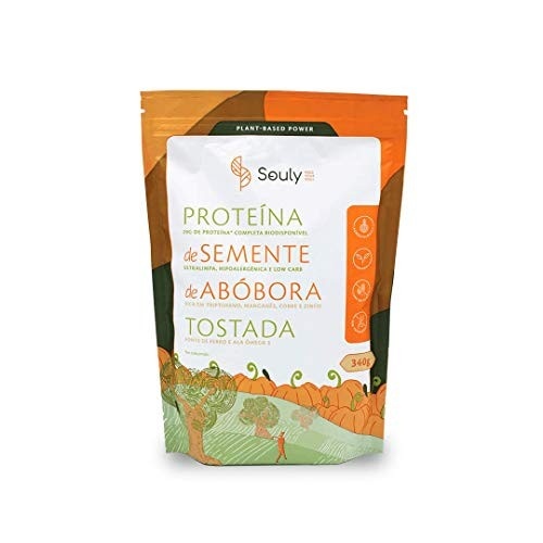 Proteína de Semente de Abóbora Tostada 340g - Souly