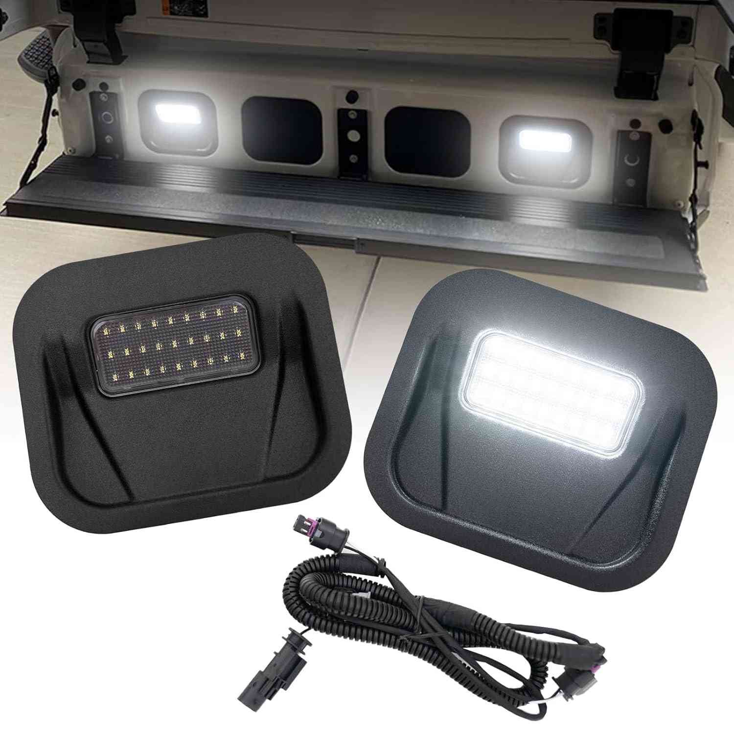AUTOONE Kit de Montagem de Lâmpada LED Profissional para GMC Sierra 1500/2500/3500 HD (2020-2025)
