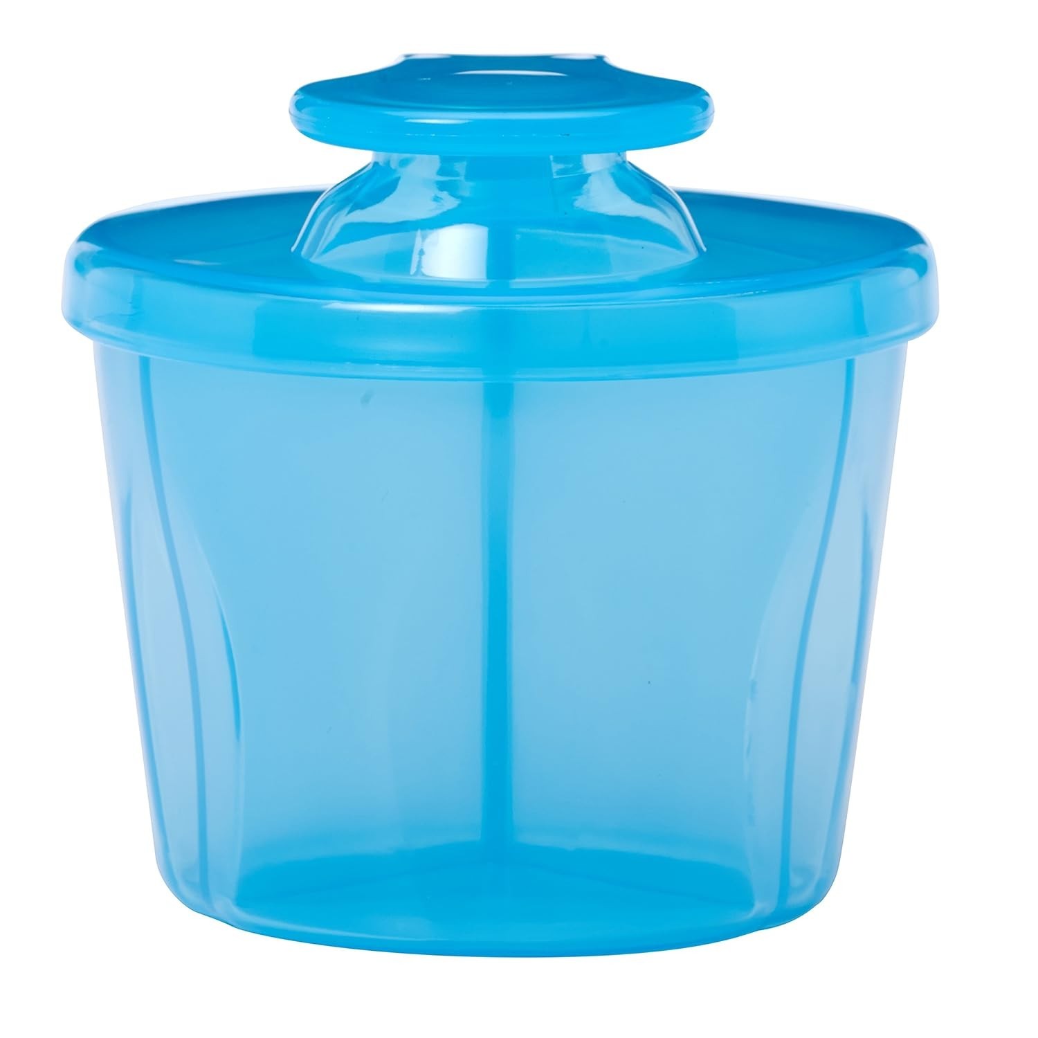 Dr. Brown's Dispensador de Fórmula para Viagem com Tampa Segura - Livre de BPA | Azul