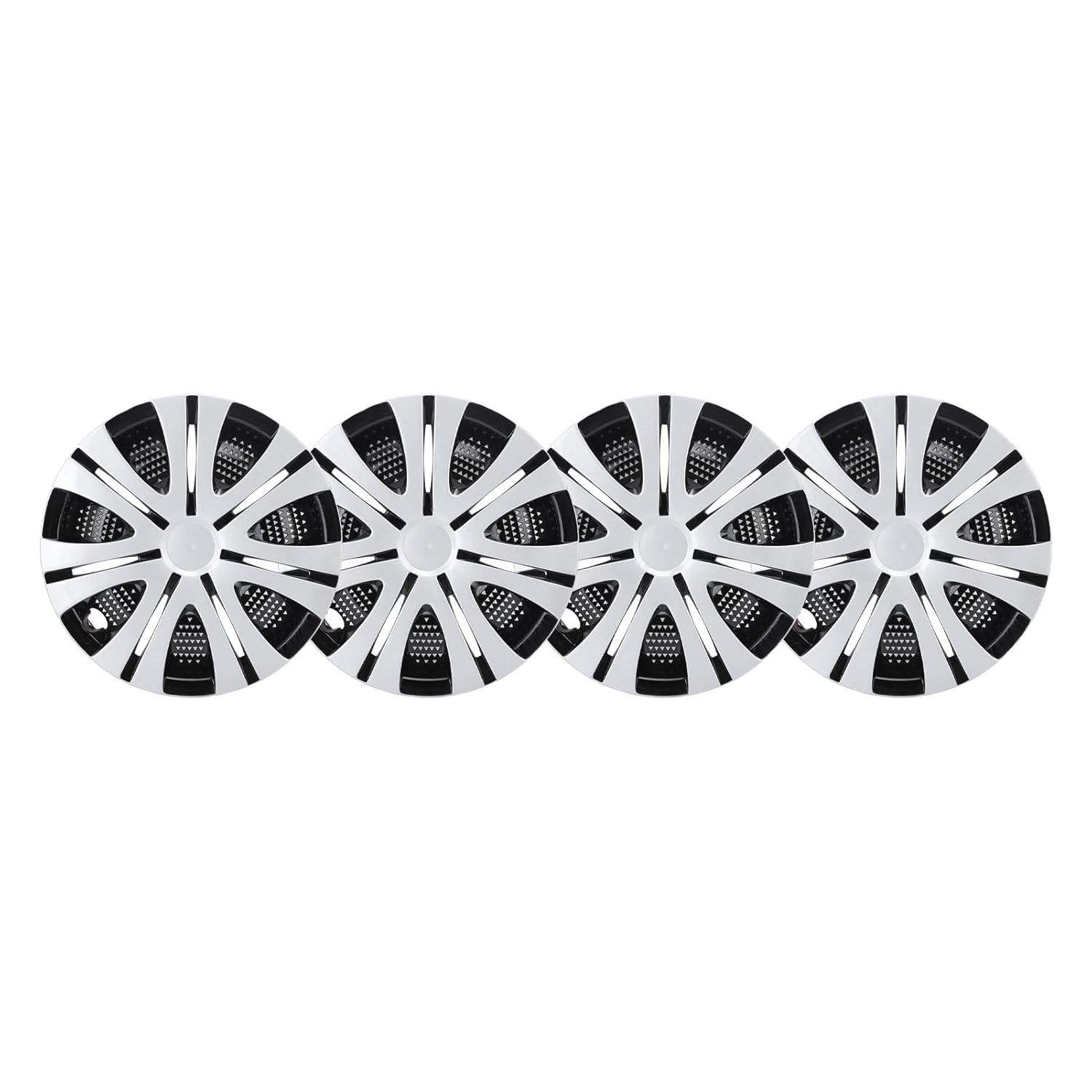 Protetor de Aro Tbest 13" ABS Aerodinâmico: Estilo e Segurança Universal para Seu Carro