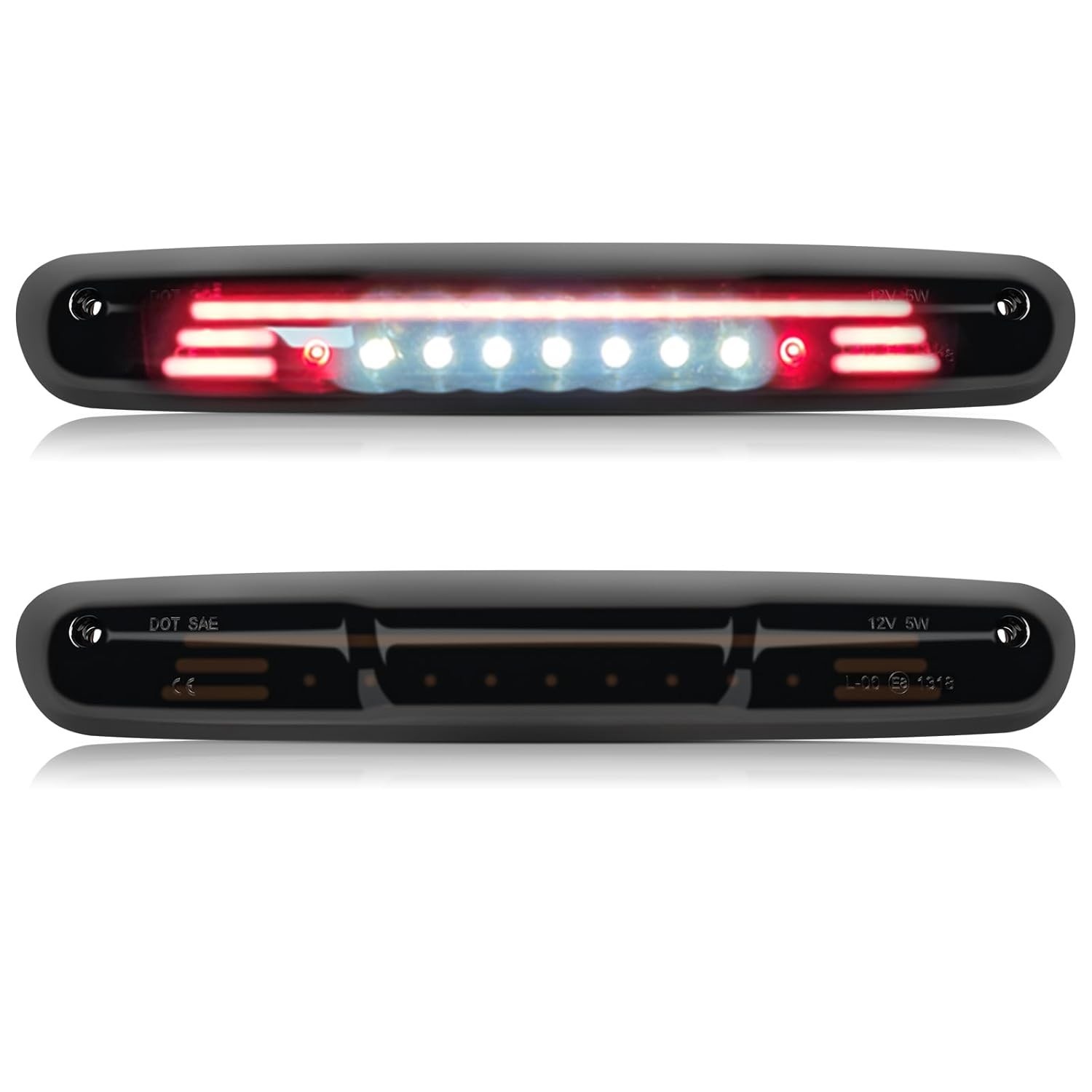 Luz de Freio LED 3ª Terceira para Chevy Silverado & GMC Sierra 2007-2013 | Segurança e Estilo