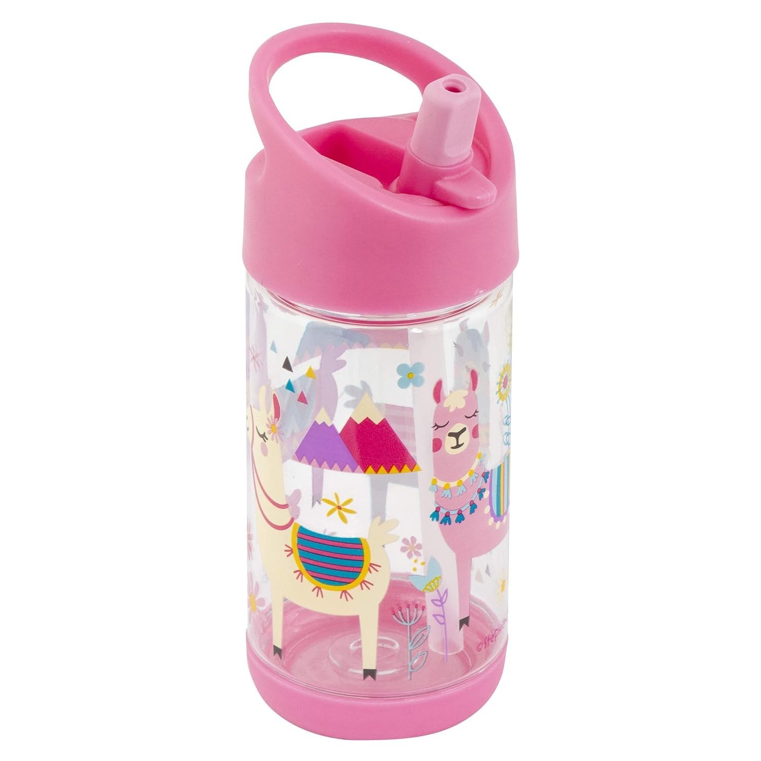 Garrafa Infantil Flip Top Lhama 293ml - Segura, Divertida e Livre de BPA