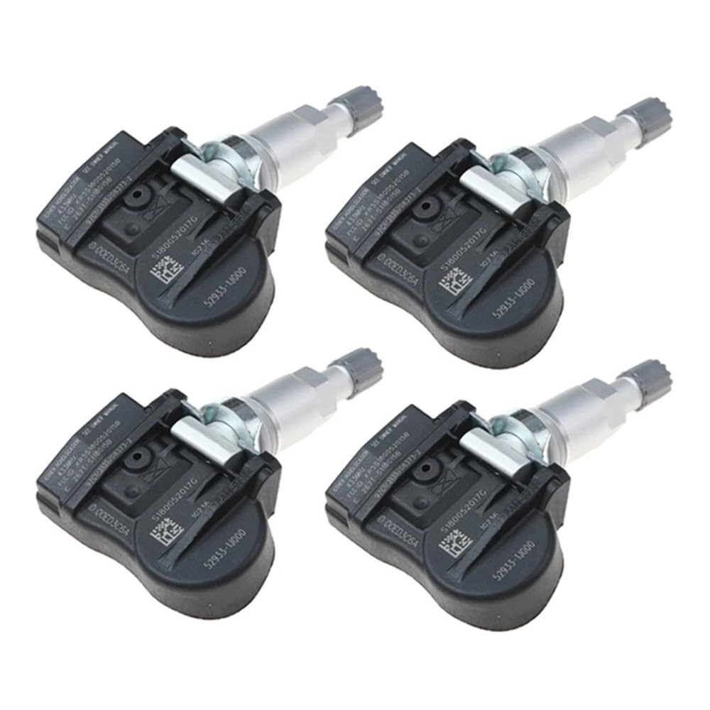 Sensor de Pressão de Pneu TPMS 52933-1J000 para Kia Sorento II (XM) 2009-2012 - Segurança e Economia!