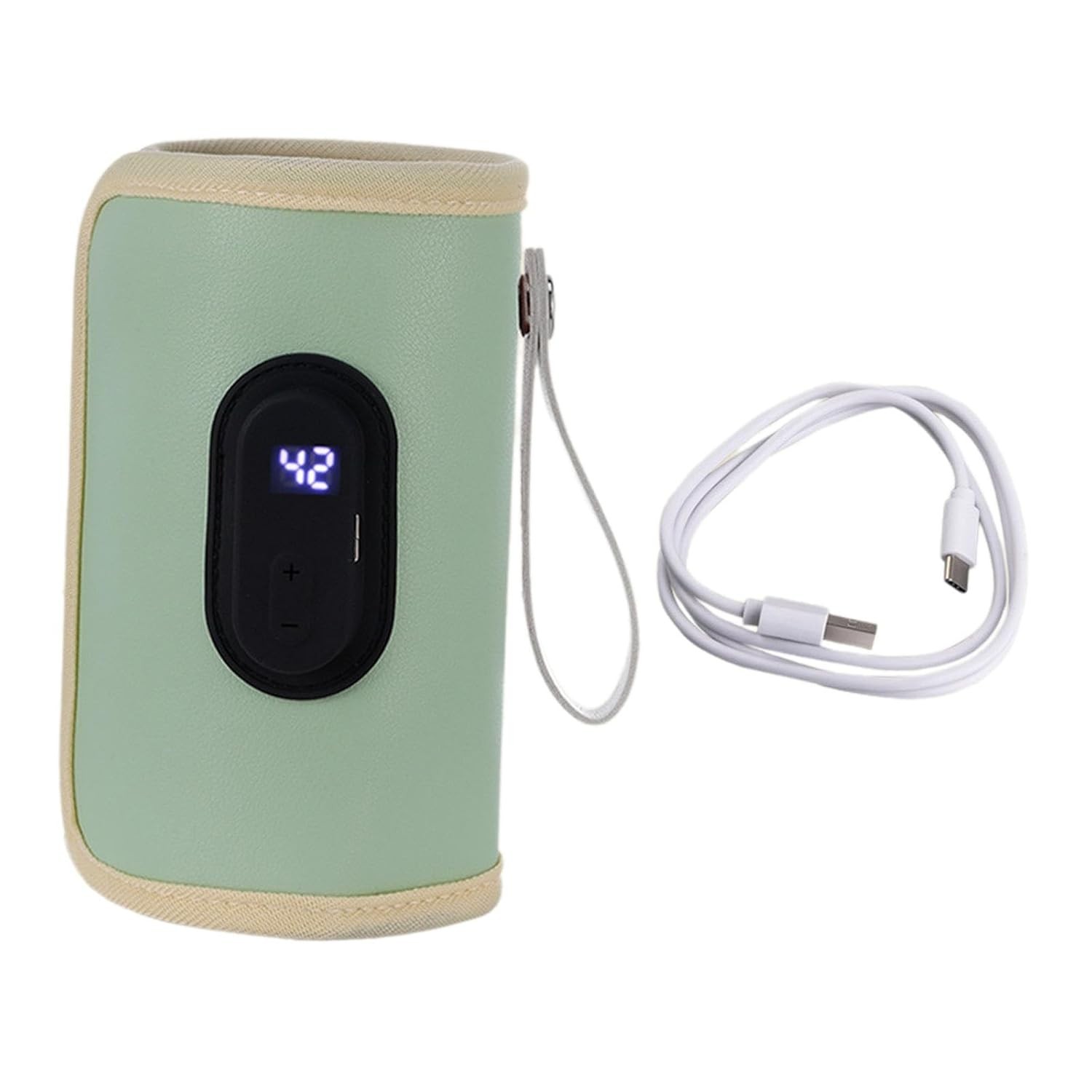 Aquecedor de Mamadeiras Menolana - USB Portátil com Controle de Temperatura para Leite Materno