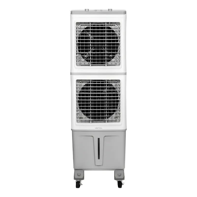 Climatizador de Ar Ventisol 60L Duplo Pro Branco/Cinza 220V - Refresque seu Ambiente com Estilo