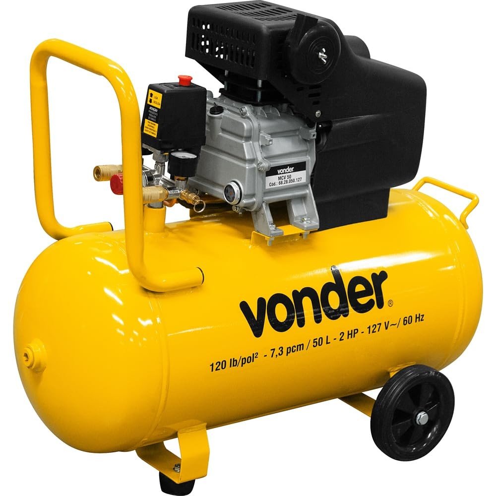 Motocompressor de Ar Vonder MCV 50L 127V: Potência e Eficiência para Seus Projetos