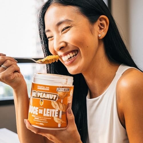 DR. PEANUT PASTA DE AMENDOIM DOCE DE LEITE 800G COM WHEY PROTEIN