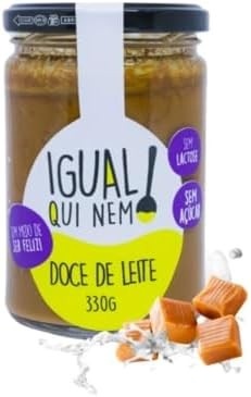 Doce de Leite Argentino Zero Lactose - Igual! Que Nem - 330g