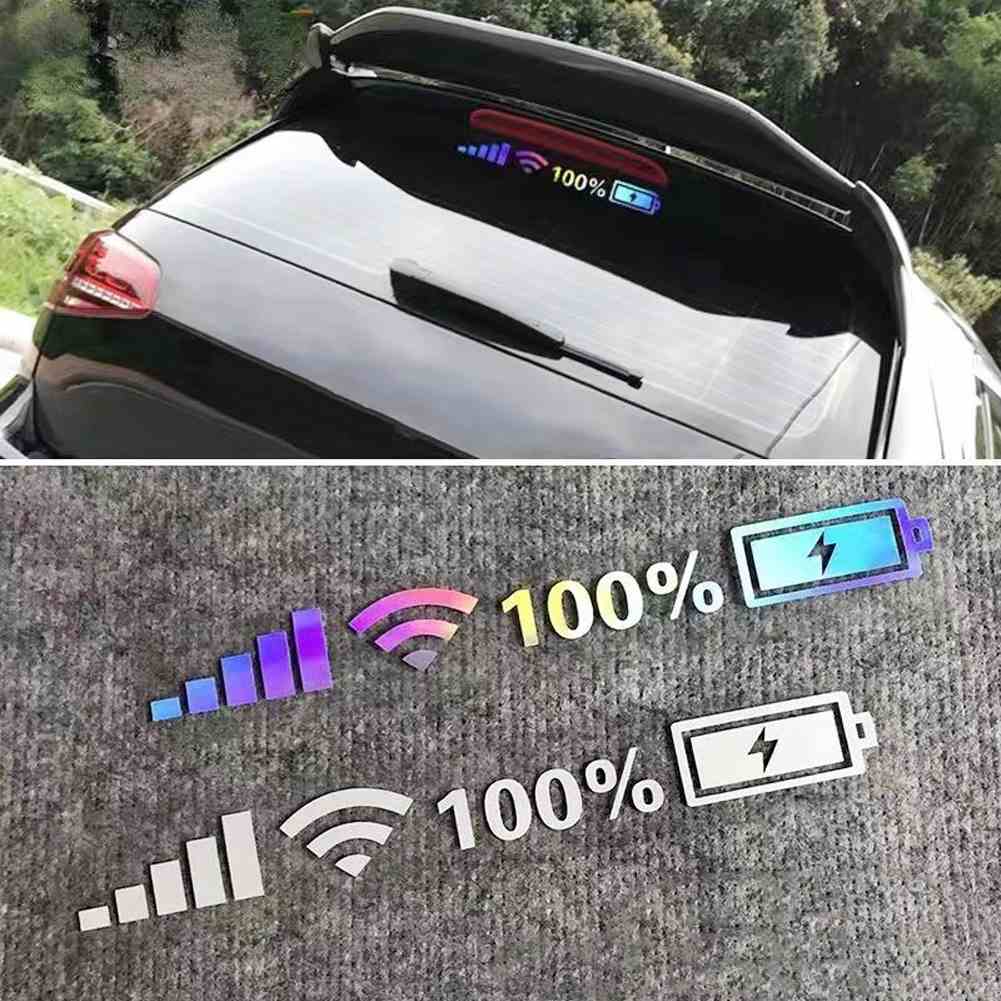 Decalques Wifi Carro: Estilo e Sinalização Únicos!