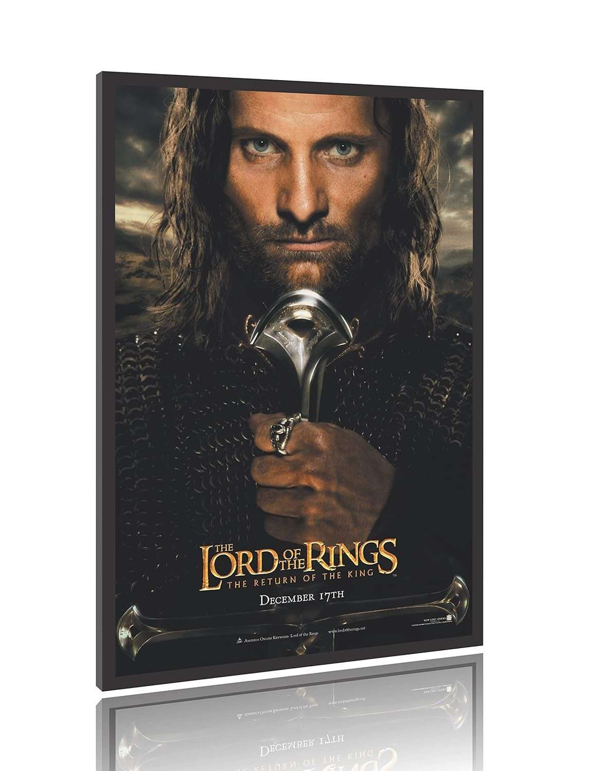 Quadro Pôster Filme O Senhor dos Anéis - O Retorno do Rei 60x90cm | Decoração Premium para Fãs