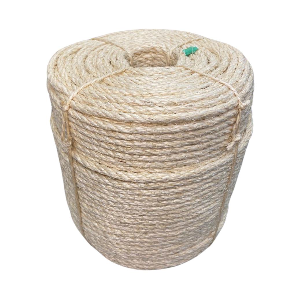 Corda de Sisal Natural 6mm 8mm 10mm – Artesanato e Decoração