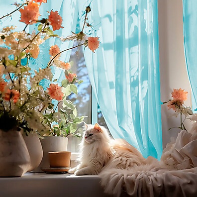 Tecido Voil Liso 3m de Largura: Ideal para Cortinas e Decoração