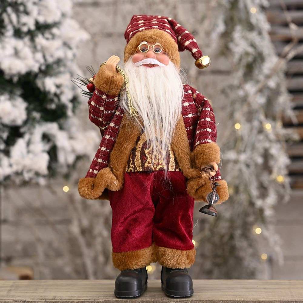 Decoração Natalina: Papai Noel, Alce e Boneco de Neve!