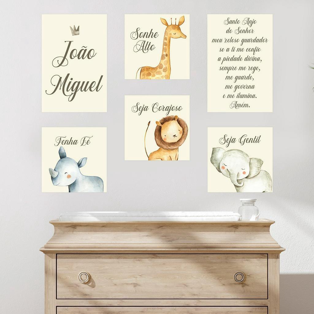 Decoração Safari Baby: Kit de Placas Lindas!