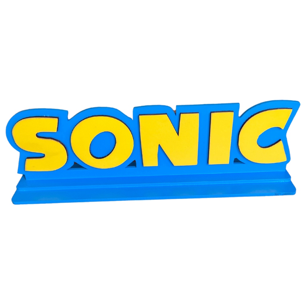 Decoração Sonic MDF: Festa Incrível!