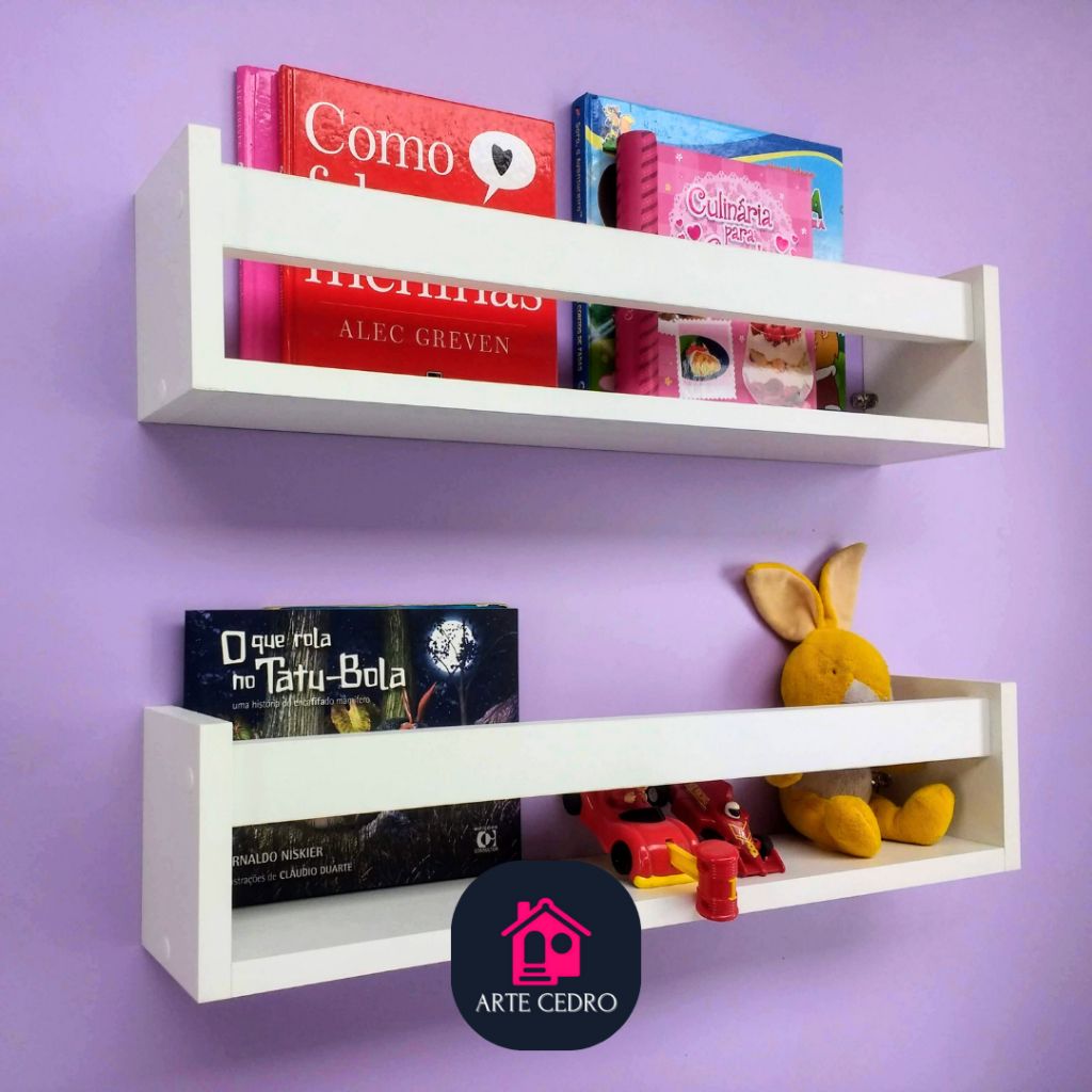 Estante Infantil 40cm: Organize e Decore!