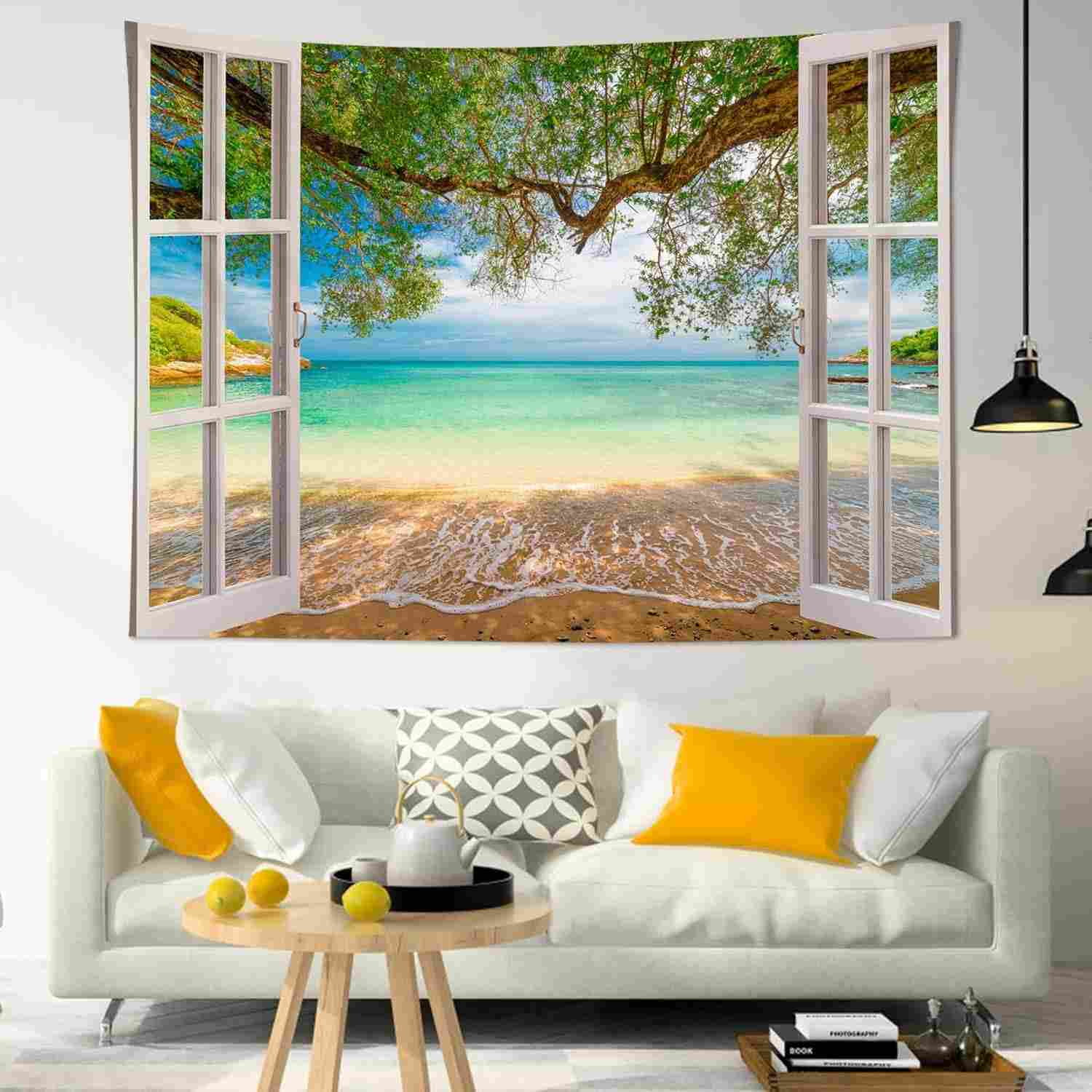 Tapeçaria de Parede Oceânica - Decore com Estilo Natural e Estilo Marítimo