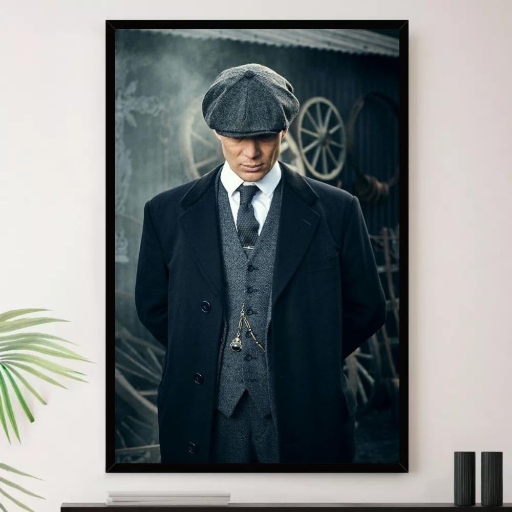Quadro Thomas Shelby Macho Alfa Decorativo A3 35x45cm - Decore com Estilo e Personalidade