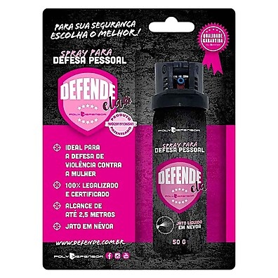 Defende Ela: Spray de Proteção Feminina Eficaz