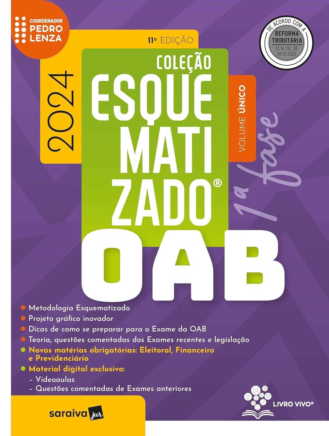 OAB 1ª Fase - Coleção Esquematizado 11ª Edição 2024: Seu Guia Definitivo