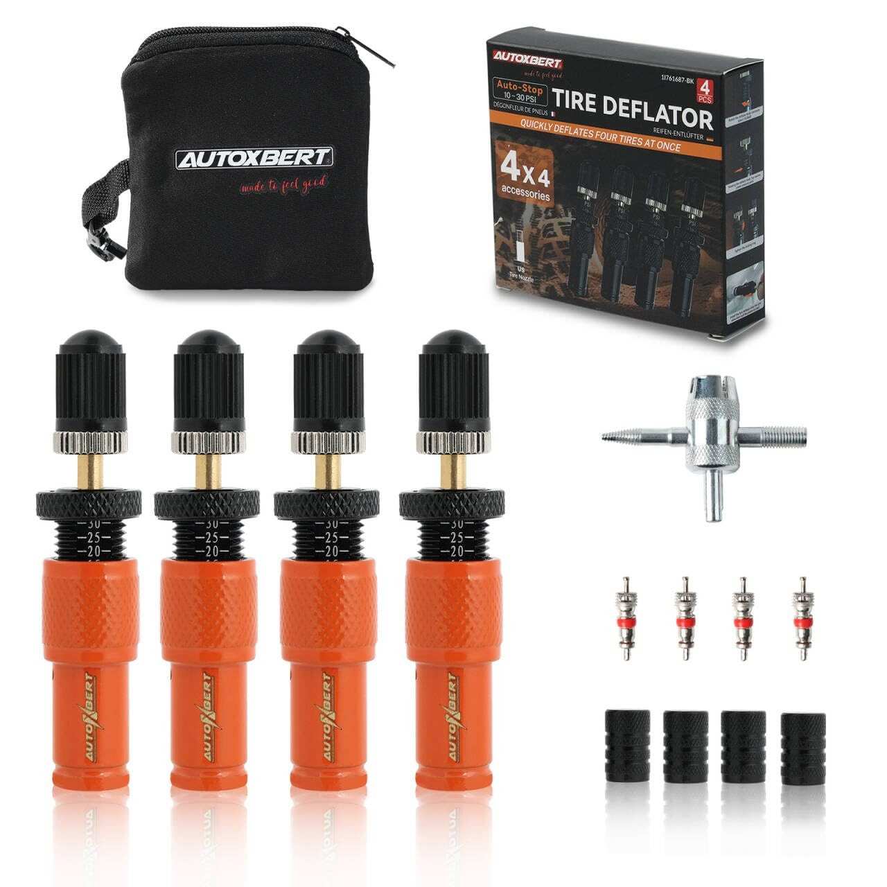 Kit Deflator Automático de Pneu: Ajuste Rápido para Off-Road e Aventura