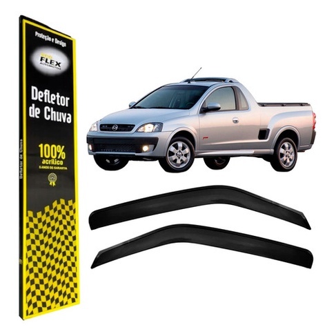 Defletor Calha Montana 2003 a 2010 2 Portas Ecoflex – Proteção Total contra Chuva