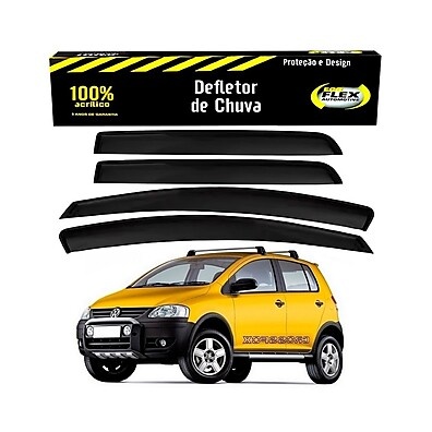 Defletor de Chuva Crossfox: Proteja Seu Carro!
