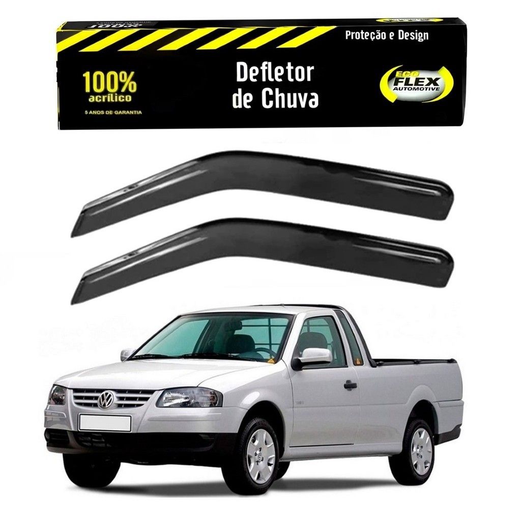 Defletor de Chuva Saveiro G4: Proteja Seu Carro!