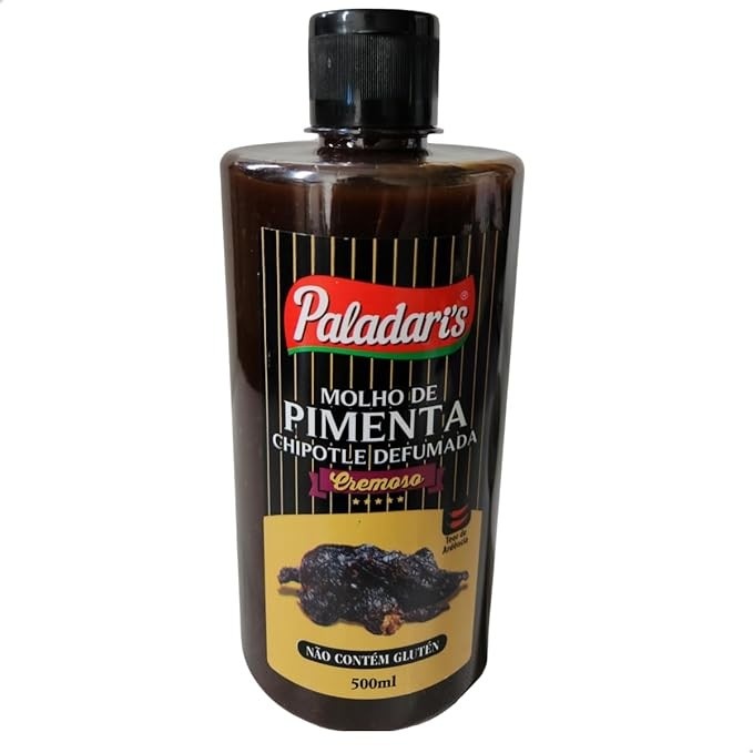 Molho de Pimenta Chipotle Cremoso Defumado Paladari's, 500ml