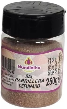 Sal Parrillera Defumado Mundialho 250g
