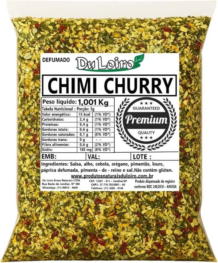 Chimichurri Defumado Premium (1,001kg)