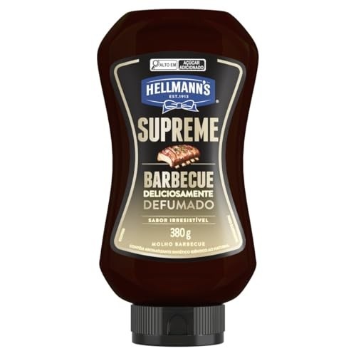 Molho Barbecue Defumado Hellmann's Supreme Squeeze 380g