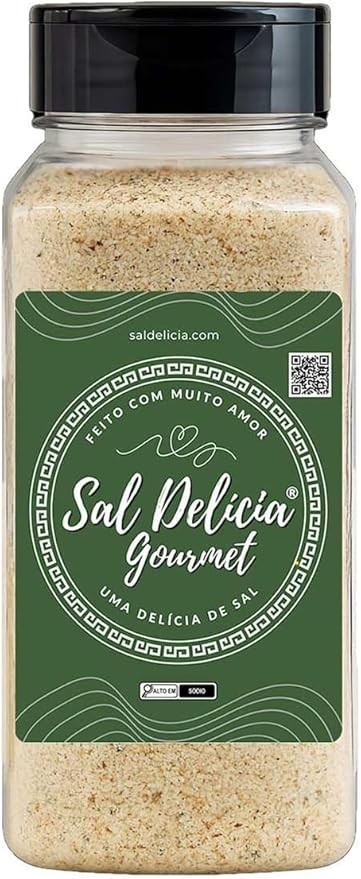 Sal Delícia Gourmet 350 Gramas - 30% menos sódio e mais sabor