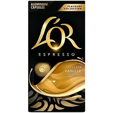 Café LOr Baunilha: 10 Cápsulas Deliciosas