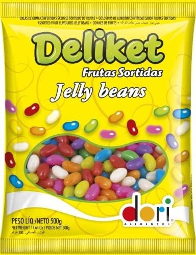 Deliket Goma Confeitada Frutas C/500 Gramas Dori
