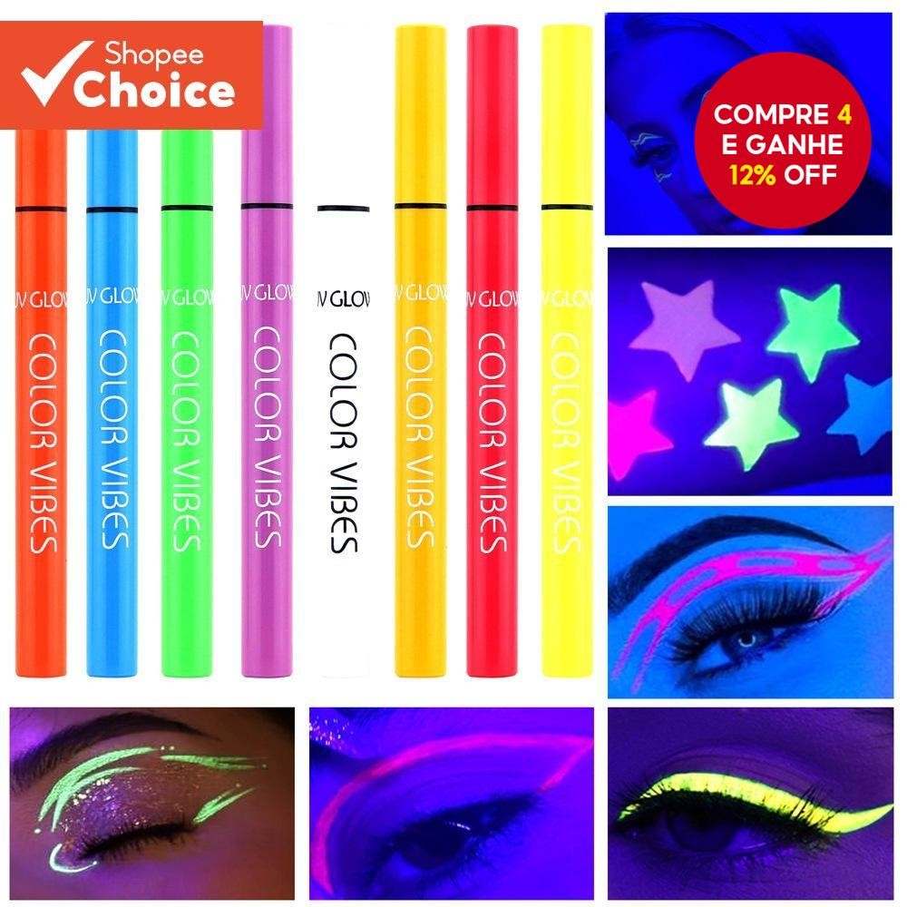 Delineador UV Glow: Brilhe no Escuro!