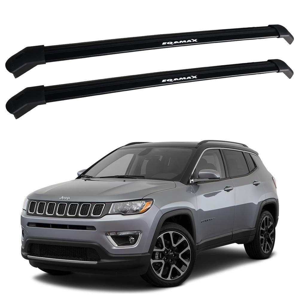 Rack Eqmax Delta para Jeep Compass 2019-2024 Preto - Aventura e Estilo!