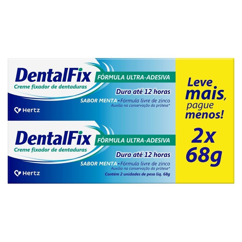DentalFix: Fixador de Dentura com Sabor Menta